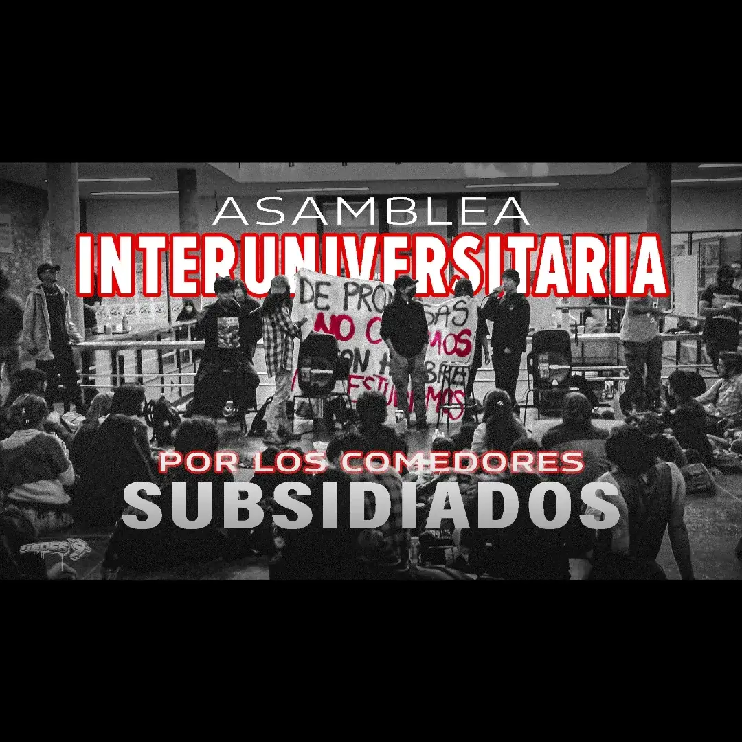 27/mar/2025. Asamblea InterUNAM por los Comedores Subsidiados