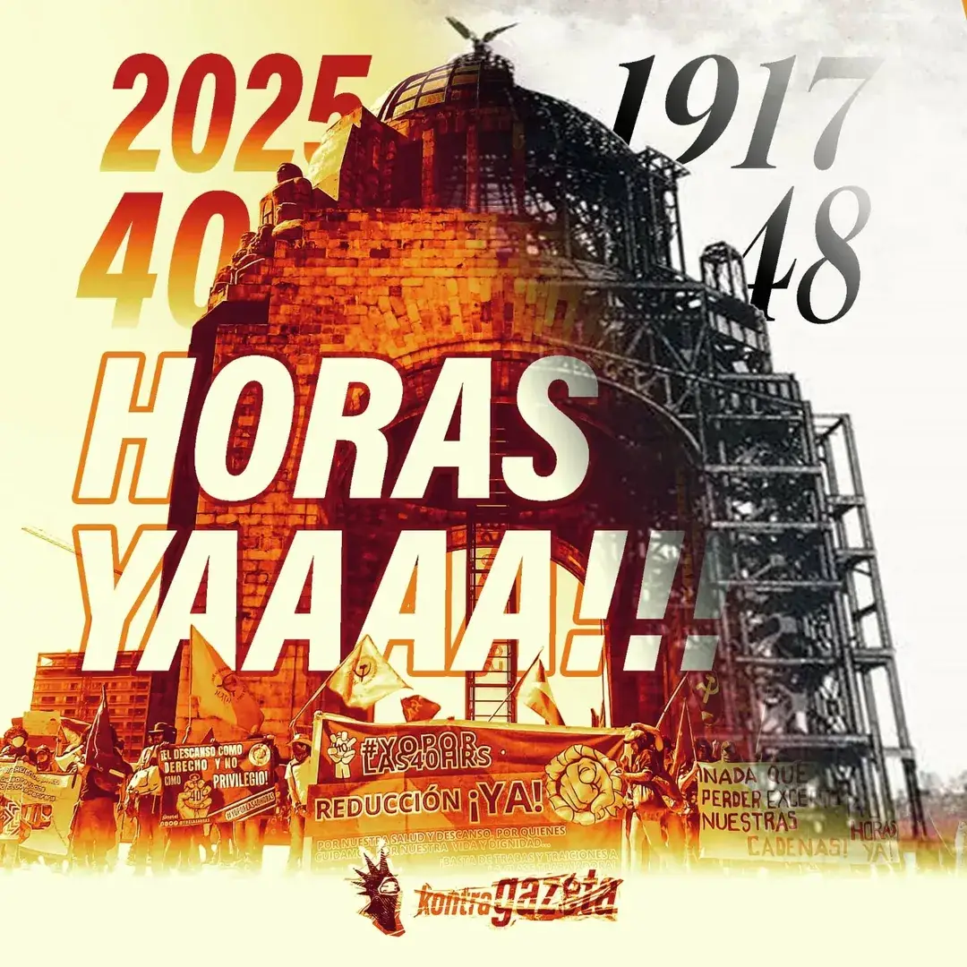 23/nov/2025. Marcha por las 40 Horas sin Gradualidad